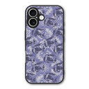 【お買い物マラソン 10%OFFクーポン】 iPhone13 ケース スマホケース Slim case 耐衝撃 iPhone 16e 15 14 13 12 ギャラクシー シャオミ ハードケース 耐衝撃 カメラ周り保護 側面保護 ダマスク柄 バス パープル