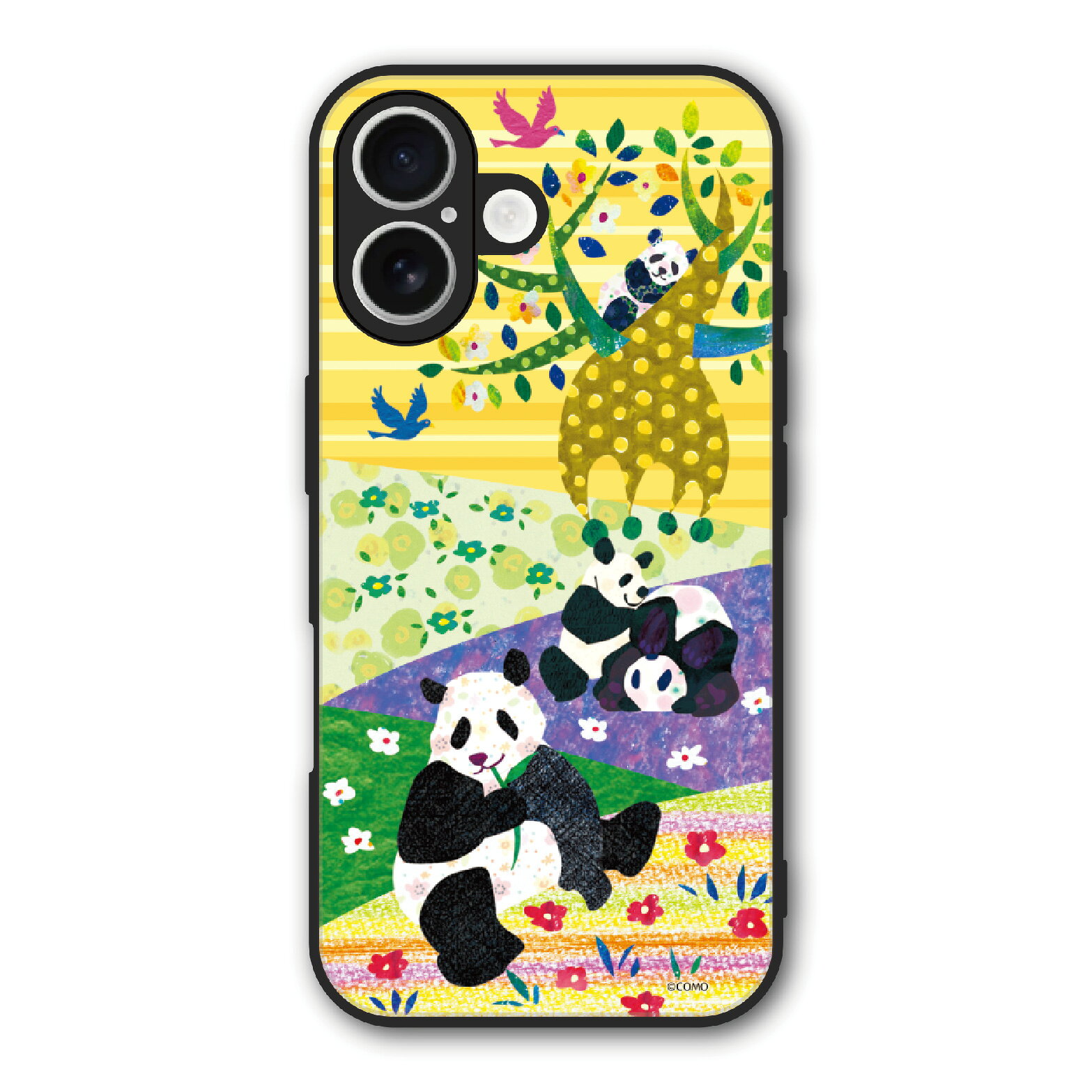 Rakuten - 【お買い物マラソン 大特価セール】 iPhone17 ケース アニマル柄 スマホケース Slim case 耐衝撃 iPhone Air 16e 16 15 Pro 14 13 12 ギャラクシー シャオミ ハードケース 耐衝撃 スマホカバー パンダの丘 お花