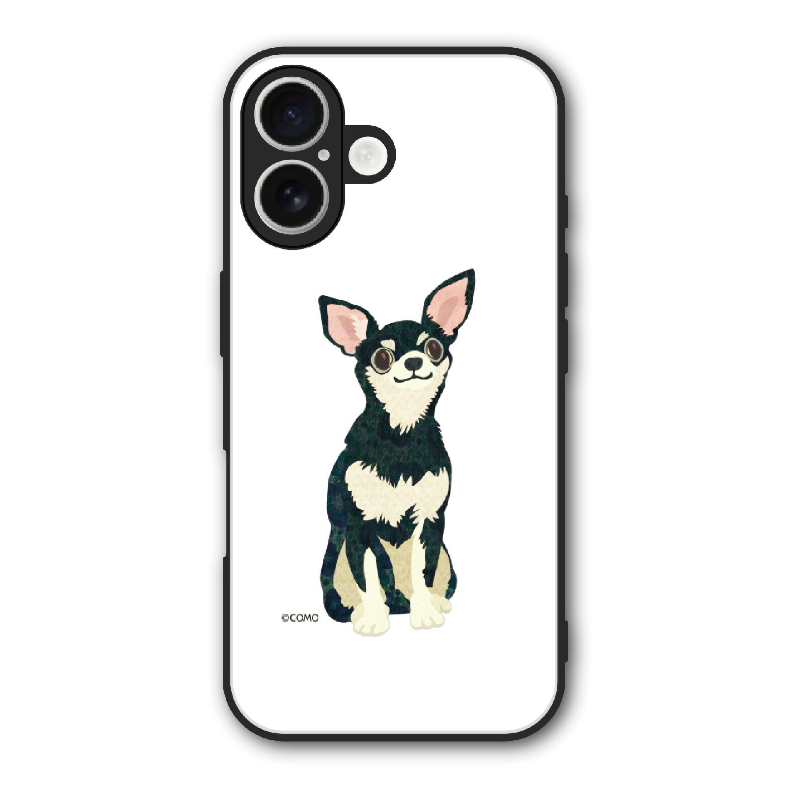 樂天商城 - 【スーパーセール 2970円→2580円】 iPhone 16e ケース スマホケース Slim case 耐衝撃 iPhone17 16 15 14 13 12 ギャラクシー シャオミ ハードケース 耐衝撃 スマホカバー アニマル柄 スムースコートチワワ 犬 イヌ