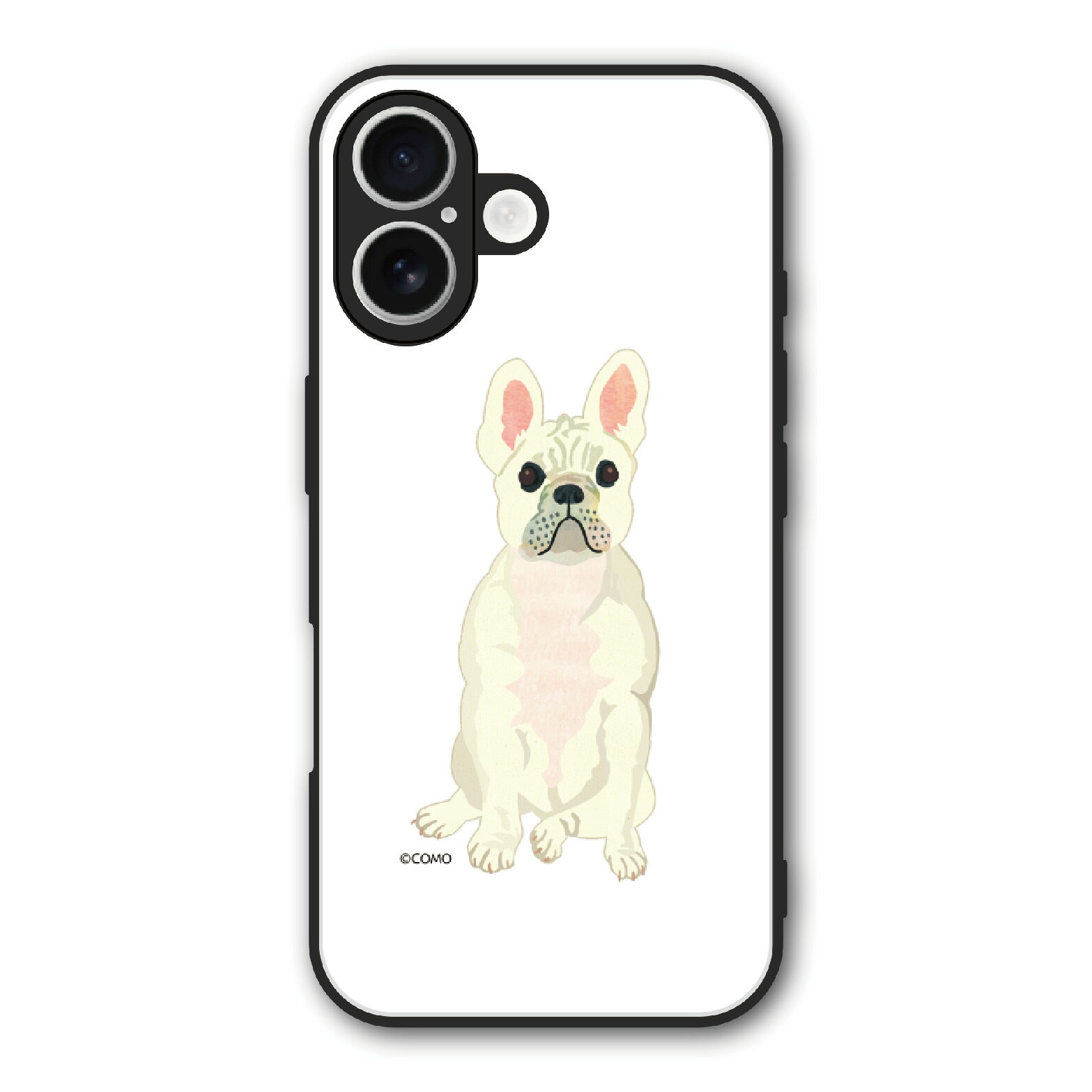 Rakuten - 【お買い物マラソン 大特価セール】 iPhone 16e ケース スマホケース Slim case 耐衝撃 iPhone17 16 15 14 13 12 ギャラクシー シャオミ ハードケース 耐衝撃 スマホカバー アニマル柄 フレンチブルドッグ 犬 イヌ