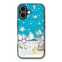 【お買い物マラソン 10%OFFクーポン】 ScoLar スカラー iPhone 16e ケース スマホケース Slim case 耐衝撃 iPhone 16 15 14 13 12 ギャラクシー シャオミ ハードケース 全機種対応 スマホカバー メルヘン パンダ バルーン 水色 slim-scr50017