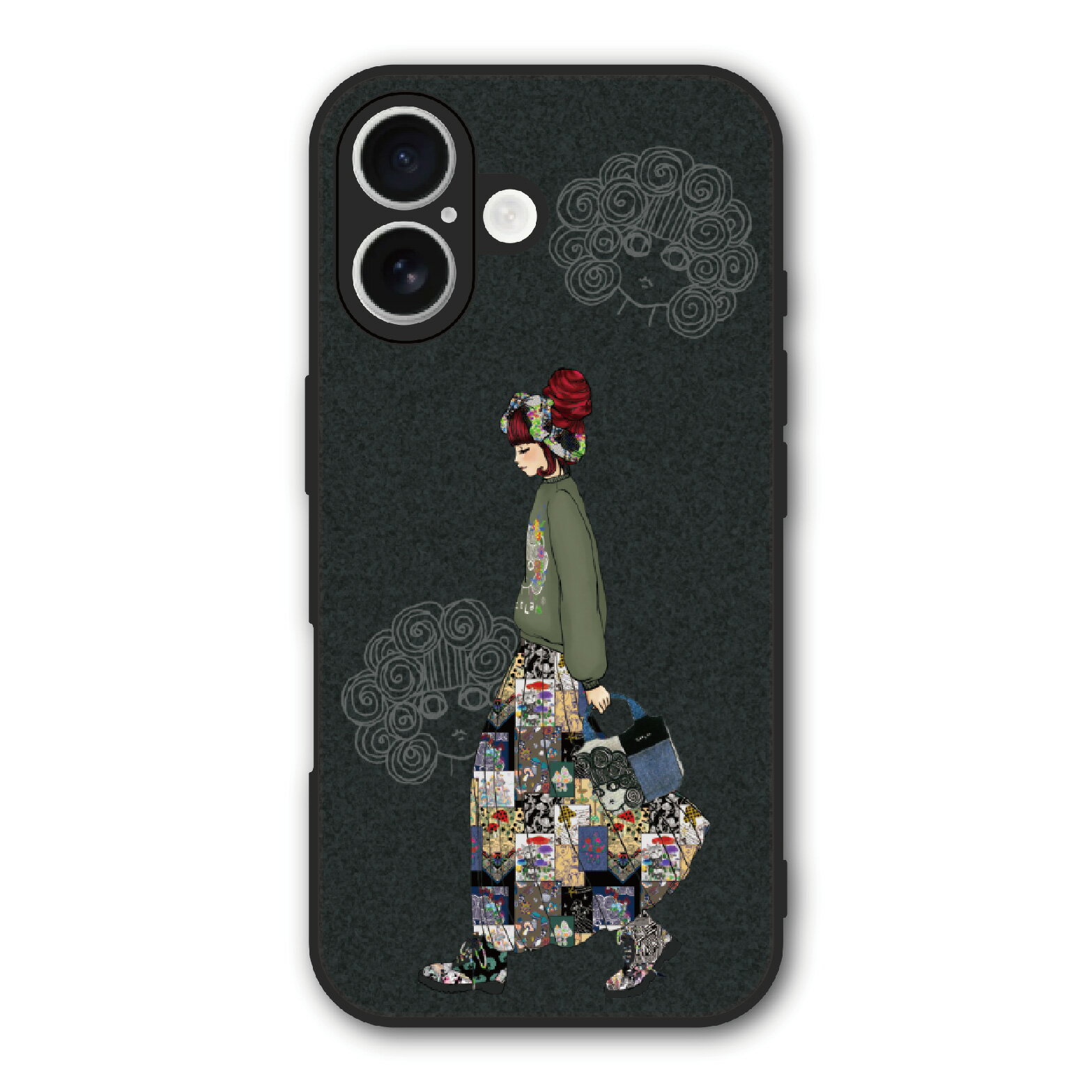 【スーパーセール 割引クーポン】 ScoLar スカラー iPhone16 ケース スマホケース Slim case 耐衝撃 iPhone 16e iPhone 15 14 13 12 ギャラクシー シャオミ ハードケース 全機種対応 スマホカバー 女の子 切り取り柄 スカート slim-scr50613