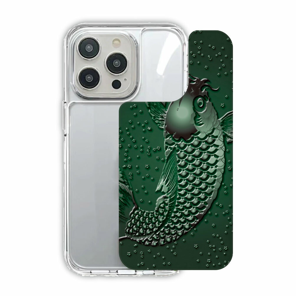 【スーパーセール 大特価】 iPhone17 TPUPCケース iPhone Air スマホケース 耐衝撃 iPhone 16e iPhone16 16 Pro iPhone15 14 13 グリップケース スマホカバー 鯉 カープ メンズの商品画像