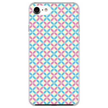 スマホケース【ほぼ 全機種対応】SOV37 702SO SOV36 701SO SHV42 706SH SHV41 706SH SHV40 SCV39 SCV38 スマホカバー クリア 格安スマホ SIMフリー 楽天モバイル UQモバイル Yモバイル ファンシー 七宝文様 かわいい★ポイント消化に★