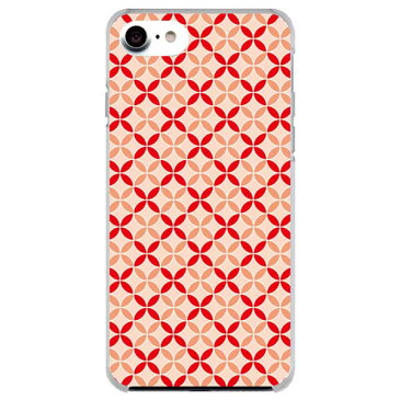 スマホケース【ほぼ 全機種対応】SOV37 702SO SOV36 701SO SHV42 706SH SHV41 706SH SHV40 SCV39 SCV38 スマホカバー クリア 格安スマホ SIMフリー 楽天モバイル UQモバイル Yモバイル ファンシー 七宝文様 かわいい★ポイント消化に★