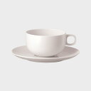 ローゼンタール 【エントリーP4倍＋4/25Pバック100%抽選】Rosenthal ローゼンタール ムーンホワイト ティーカップ＆ソーサー