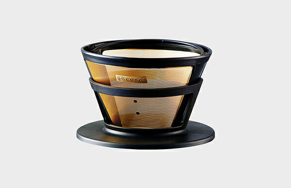 Cores コレス コーヒードリッパー GOLD CONE FILTER C286BK [ 2〜8杯用 ] [ ドリッ...