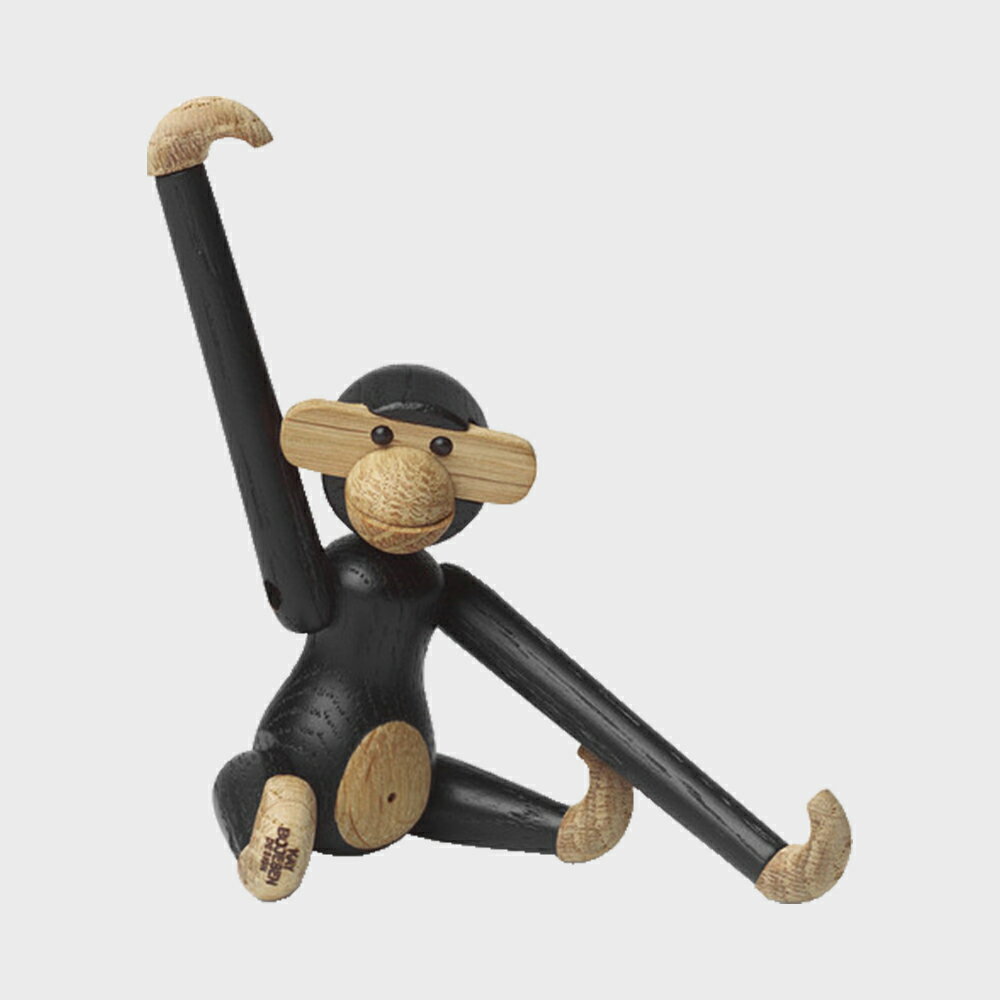 【エントリーでP2倍】カイボイスン モンキー ミニ ブラック / KAY BOJESEN MONKEY カイボイスン モンキー オブジェ 北欧 モダン 動物