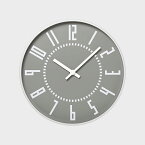 レムノス 掛け時計 壁掛け時計 / 札幌駅時計 eki clock エキクロック グレー TIL16-01GR [ レムノス 壁掛け 掛時計 ウォールクロック 北欧 オシャレ Lemnos おしゃれ ]