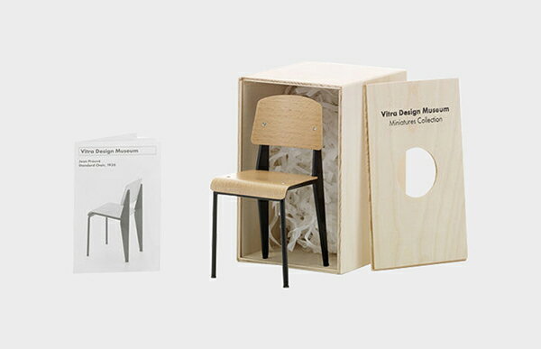 Vitra ヴィトラ ミニチュア ジャン・プルーヴェ スタンダードチェア [ ジャン・プルーヴェ Vitra ヴィトラ チェア チェア chair ジャンプルーヴェ スツール ] — vista 3