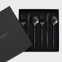 Cutipol クチポール GOA Black×Black Dinner 6pcs