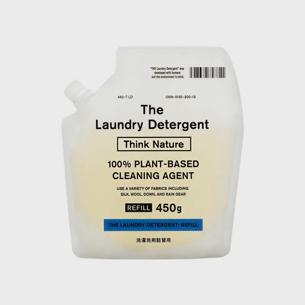 THE 洗剤 洗濯洗剤 / The Laundry Detergent Think Nature 詰替用（450ml入）