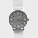 sapporostarwatch札幌駅星の大時計37mm グレー 革バンド(2)