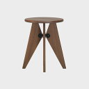 Vitra ヴィトラ Jean Prouve Tabouret Bois タブレボワ ウォルナット