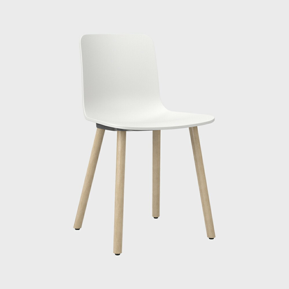 Vitra ヴィトラ Jasper Morrison HAL RE Wood 座面:コットンホワイト