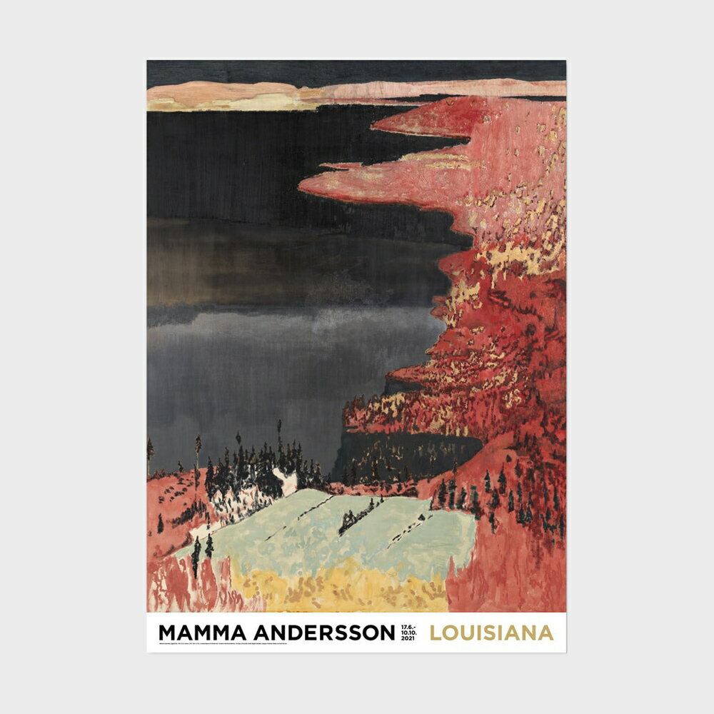 A0 ルイジアナ美術館 ポスター Mamma Andersson - The Day After (A0) [ 北欧 インテリア 玄関 アート ..