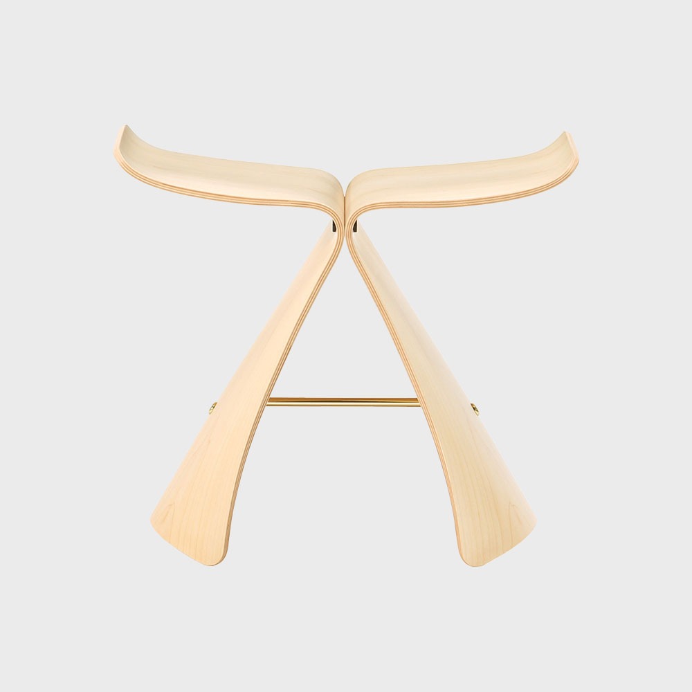 柳宗理 天童木工 バタフライスツール メープル [ 柳宗理 sori yanagi / バタフライスツール 天童木工 t..