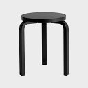 【エントリーでP2倍】 artek アルテック stool スツール 60 黒 ブラック ラッカー / アアルト スツール60 [ artek アルテック スツ...