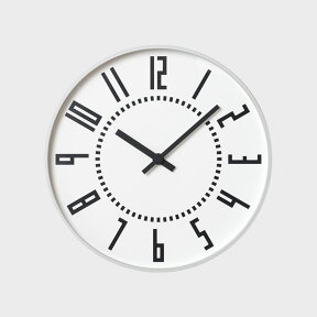 レムノス 掛け時計 壁掛け時計 / 札幌駅時計 eki clock エキクロック 白 ホワイト TIL16-01WH [ レムノス 壁掛け 掛時計 ウォールクロック 北欧 オシャレ Lemnos おしゃれ ]