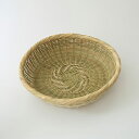 そば ざる/蕎麦 皿｜山梨 富士｜スズ竹細工 深ざる 26cm [そば ざる/蕎麦 皿はスズ竹細工]