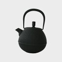 南部鉄器 鉄瓶 / 南部鉄瓶 / 空間鋳造 Egg大 黒 0.7L