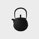 南部鉄器 急須 / 空間鋳造 Egg 中 黒 0.25L