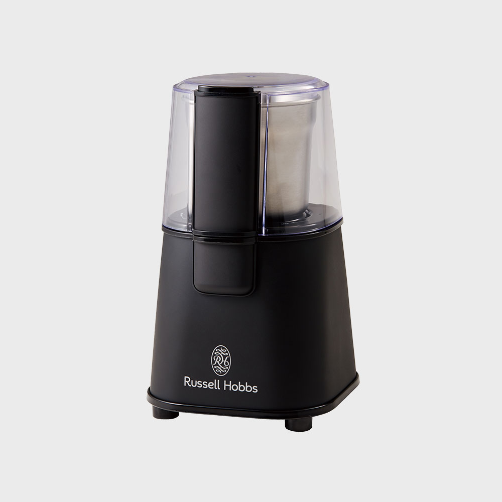 【クーポンご利用時500円off迄】 コーヒーグラインダー コーヒーミル 電動 Cores 7660JP-BK ラッセルホブス Russell Hobbs コーヒーグラインダー コーヒーミル 電動 一人用 コンパクト 珈琲ミル おすすめ 北欧 小型 小さい グラインダー