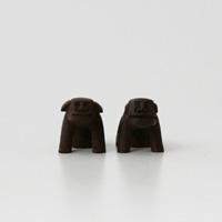 釜定/南部鉄器/オーナメント/狛犬