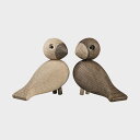 【エントリーP2倍】カイボイスン コトリ 小鳥 / ペア ラブバード / KAY BOJESEN [ カイボイスン コトリ 小鳥 オブジェ 北欧 モダン 動物 ...