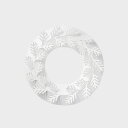 【マラソン限定クーポン配布】 クリスマスリース 玄関 ペーパーリース モミの木 M 30cm [ クリスマス リース 北欧 白 大きい 大 おしゃれ モダン 屋...