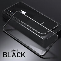 iPhoneXSケースiPhoneXRiPhoneXSmaxケースiphonexケースiphone8ケースiphone7ケーススマホiphone8Plusケースクリアケースシンプルマグネットケースガラスケースアルミiphoneケースブラックシルバー