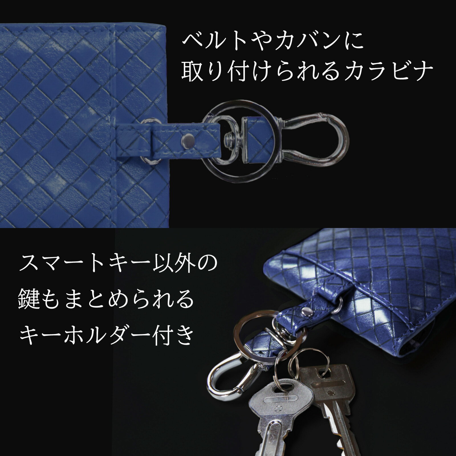 リレーアタック対策リレーアタックキーケース電波遮断ポーチスマートキー盗難防止電波遮断ケースポーチスマートキーケース車盗難防止対策グッズおすすめカバー鍵電波遮断スキミング防止高級PUレザーブラックネイビーブラウンLIBO
