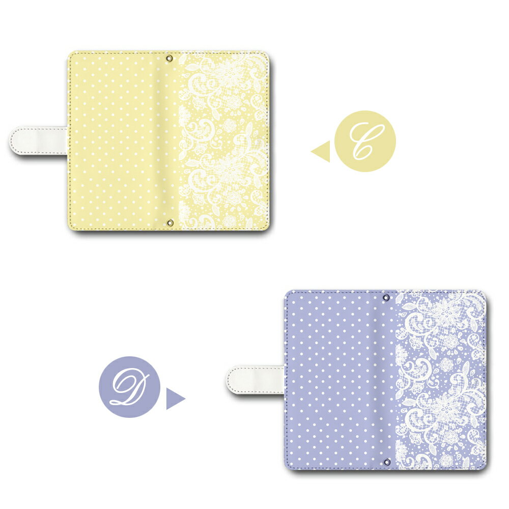 Motorola motog7power ケース 手帳型 モトg7パワー カバー レース柄 パステル ドット かわいい おしゃれ スマホケース スマホカバー メンズ レディース 携帯ケース 携帯カバー 手帳ケース 手帳カバー