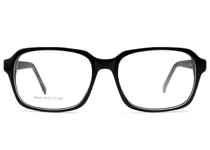 JEAN-PAUL Gaultier - アイカフェ EYE CAFE 8663 2000 ブラック 大きい 大きいサイズ セル メガネ めがね 眼鏡 伊達 度付き 新品 送料無料