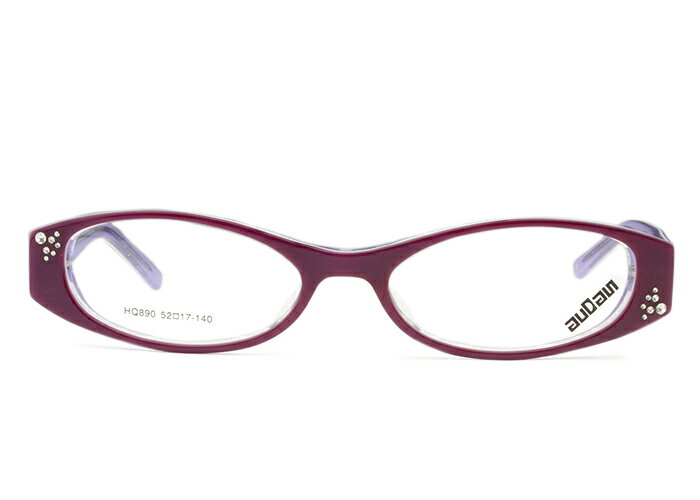 JEAN-PAUL Gaultier - アイカフェ EYE CAFE hq-890 c.4 パープル メガネ めがね 眼鏡 伊達 度付き 新品 送料無料