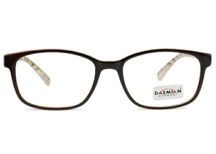 Rakuten - アイカフェ EYE CAFE tr342-br-r11 ダークブラウン メガネ めがね 眼鏡 伊達 度付き 新品 送料無料