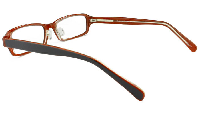 レンズセット アイカフェ eye cafe A-6213 c.971 ブラック メガネ 伊達 度付き 鼻パット 眼鏡 めがね 新品 送料無料 r23