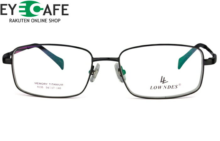 JEAN-PAUL Gaultier - アイカフェ EYE CAFE 8135 c.7 r12 ブラック 鼻パッド 形状記憶 メガネ めがね 眼鏡 伊達 度付き 新品 送料無料 54□17