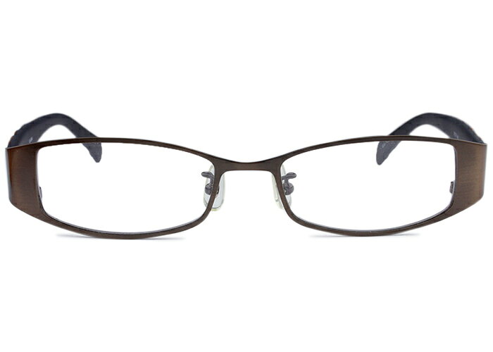 Rakuten - アイカフェ EYE CAFE ks-684 c.1 r42 ダークブラウン メガネ めがね 眼鏡 伊達 度付き 新品 送料無料