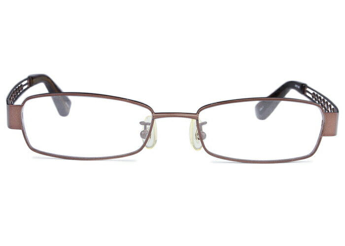 Rakuten - アイカフェ EYE CAFE lv-7013 c.1 r43 ブラウン メガネ めがね 眼鏡 伊達 度付き 新品 送料無料