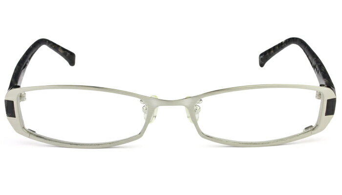 アイカフェ EYE CAFE mj-1737 c.1 シルバー メガネ めがね 眼鏡 伊達 度付き 新品 送料無料