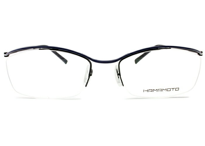 ハマモト HAMAMOTO ht-141 c.1 ブラック/ネイビーマット 伊達 メガネ 眼鏡 新品 送料無料 ht9
