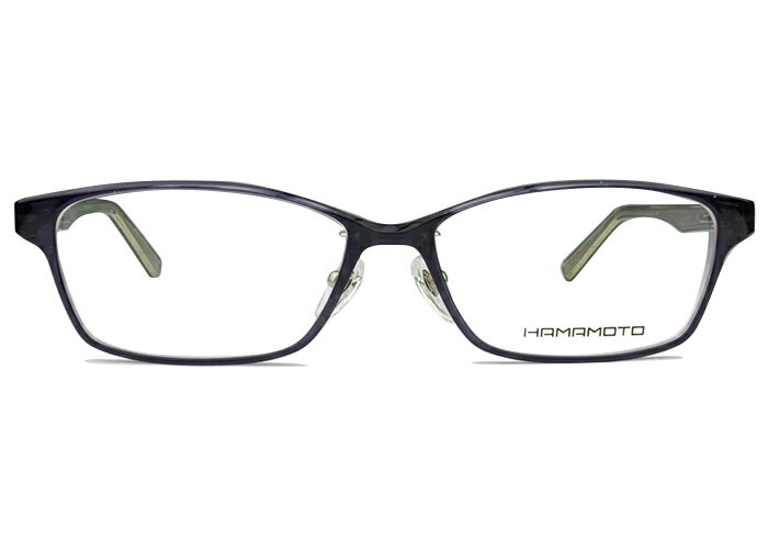 ハマモト HAMAMOTO ht-142 c.4 ht5 ネイビ−伊達 メガネ 眼鏡 新品 送料無料