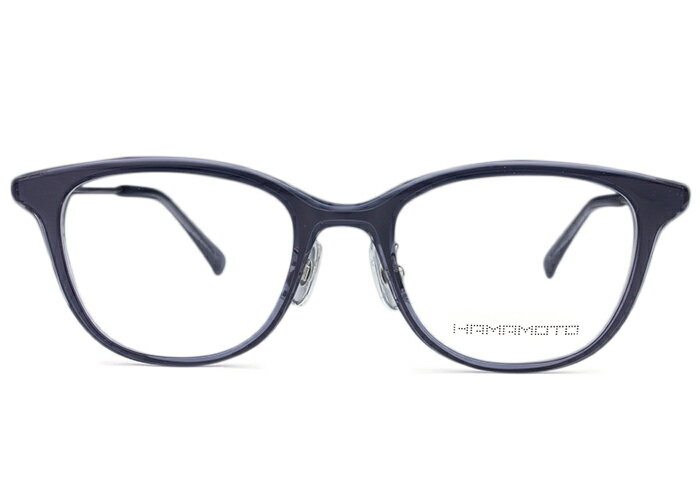ハマモト HAMAMOTO ht-564 c.3 ht9 グレー×クリア/シルバーシャーリング 伊達 メガネ めがね 眼鏡 度付き メンズ レディース 新品 送料無料