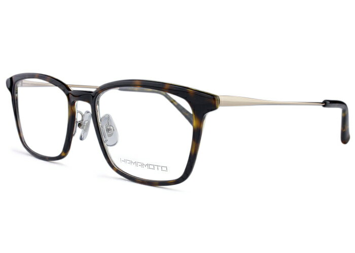 ハマモト HAMAMOTO ht-565 c.2 ht9 デミ×クリア/ゴールド 伊達 メガネ めがね 眼鏡 度付き メンズ レディース 新品 送料無料