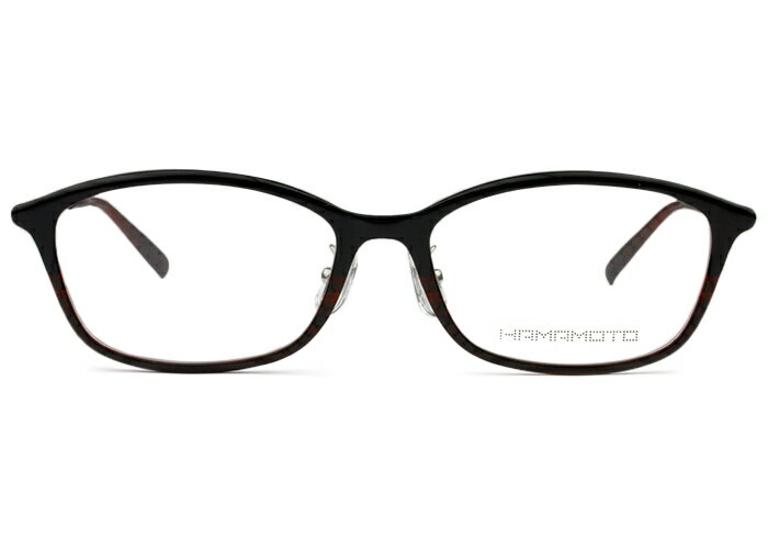 ハマモト HAMAMOTO ht-567 c.1 ブラックレッドハーフ×グレー/ピンクゴールド 伊達 メガネ 眼鏡 新品 送料無料 ht5