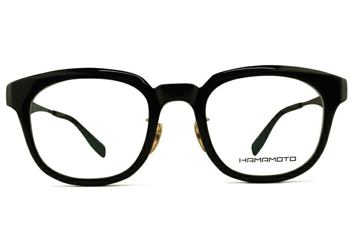 Rakuten - ハマモト HAMAMOTO HT-346 日本製 ht1 アセテート チタン ウェリントン 軽量 伊達 度付き 老眼鏡 遠近両用 メガネ めがね 眼鏡 新品 送料無料 50サイズ