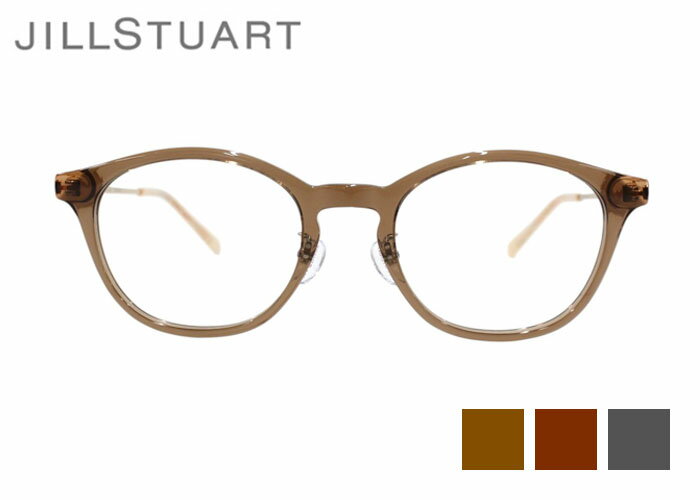 Rakuten - ジルスチュアート JILL STUART 05-0029 ウェリントン フルリム チタン アセテート 伊達 度付き レディース メガネ めがね 眼鏡 老眼鏡 遠近両用 新品 送料無料 50サイズ