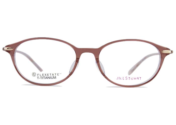 ジルスチュアート JILL STUART 05-0842 c.2 クリアベージュ 伊達 度付き レディース ボストン メガネ めがね 眼鏡 老眼鏡 新品 送料無料 50□17 js1