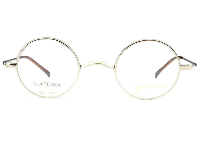 ジョンレノン JOHN LENNON jl-1086 c.1 jl3 GP 丸 一山 メガネ めがね 眼鏡 伊達 度付き 新品 送料無料